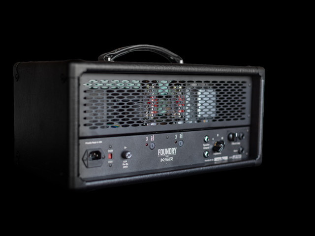 The back of the KSR Ember, with the Foundry × KSR badge