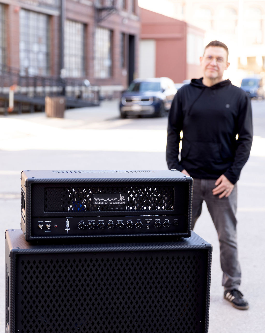 MWK behind an SPD100 stack